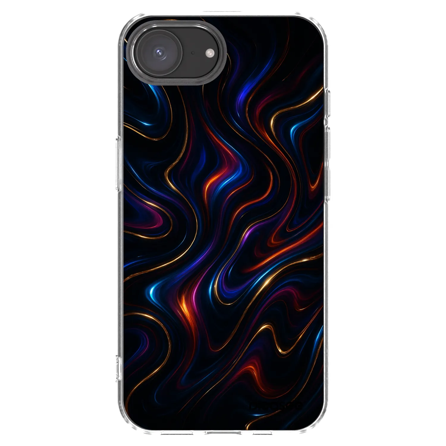 Picasee διαφανής θήκη σιλικόνης Apple iPhone 17e - Noir