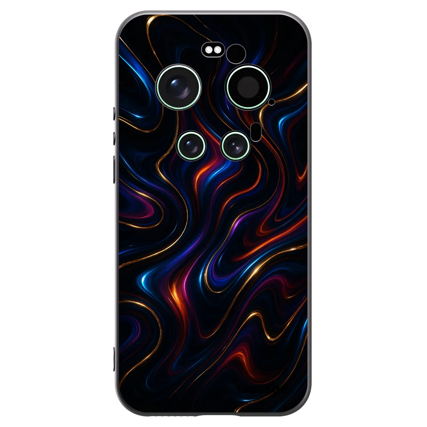 Picasee Μαύρη θήκη σιλικόνης για Xiaomi 17 Ultra - Noir