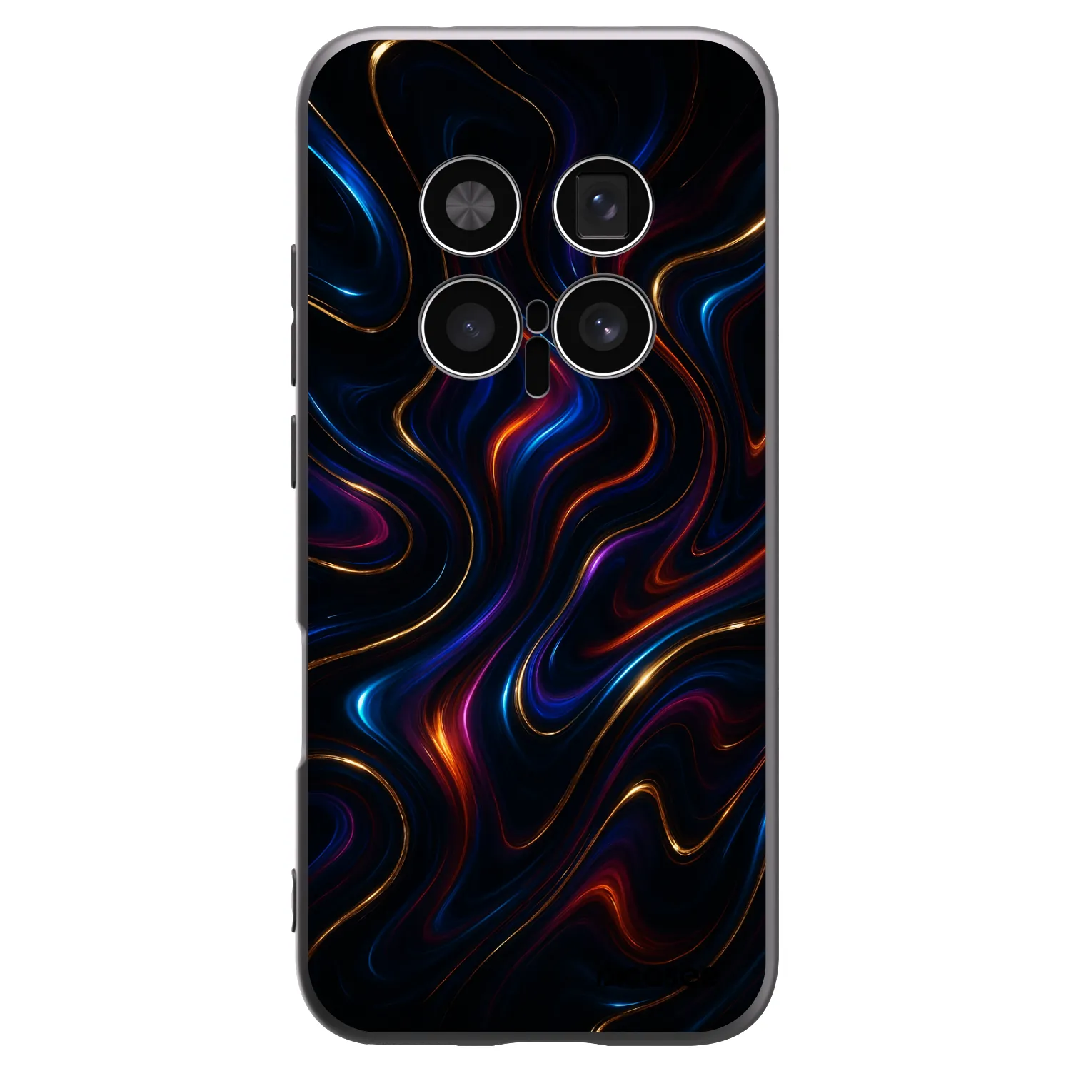 Picasee Μαύρη θήκη σιλικόνης για Honor Magic8 Pro 5G - Noir