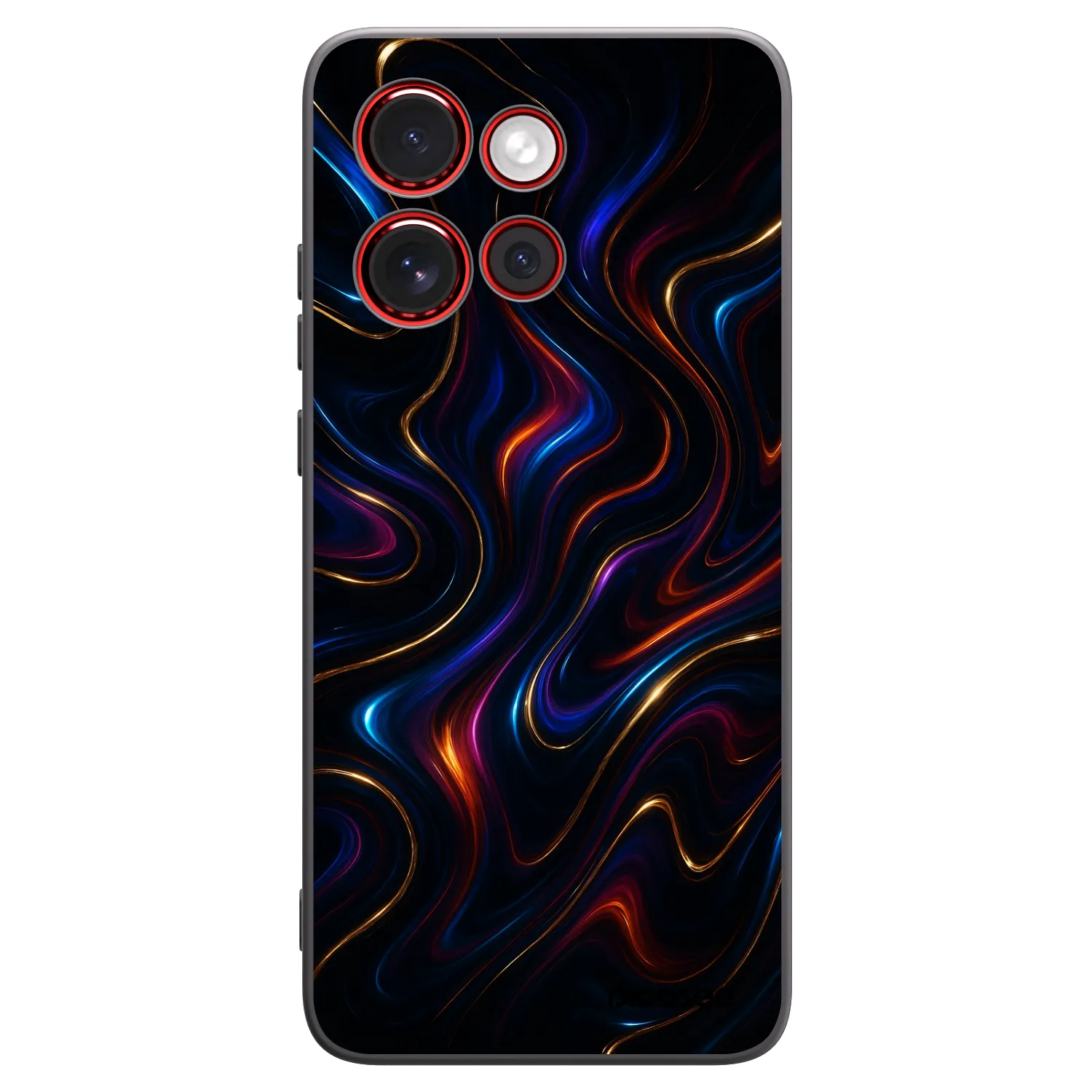 Picasee Μαύρη θήκη σιλικόνης για Motorola Edge 60 Neo 5G - Noir