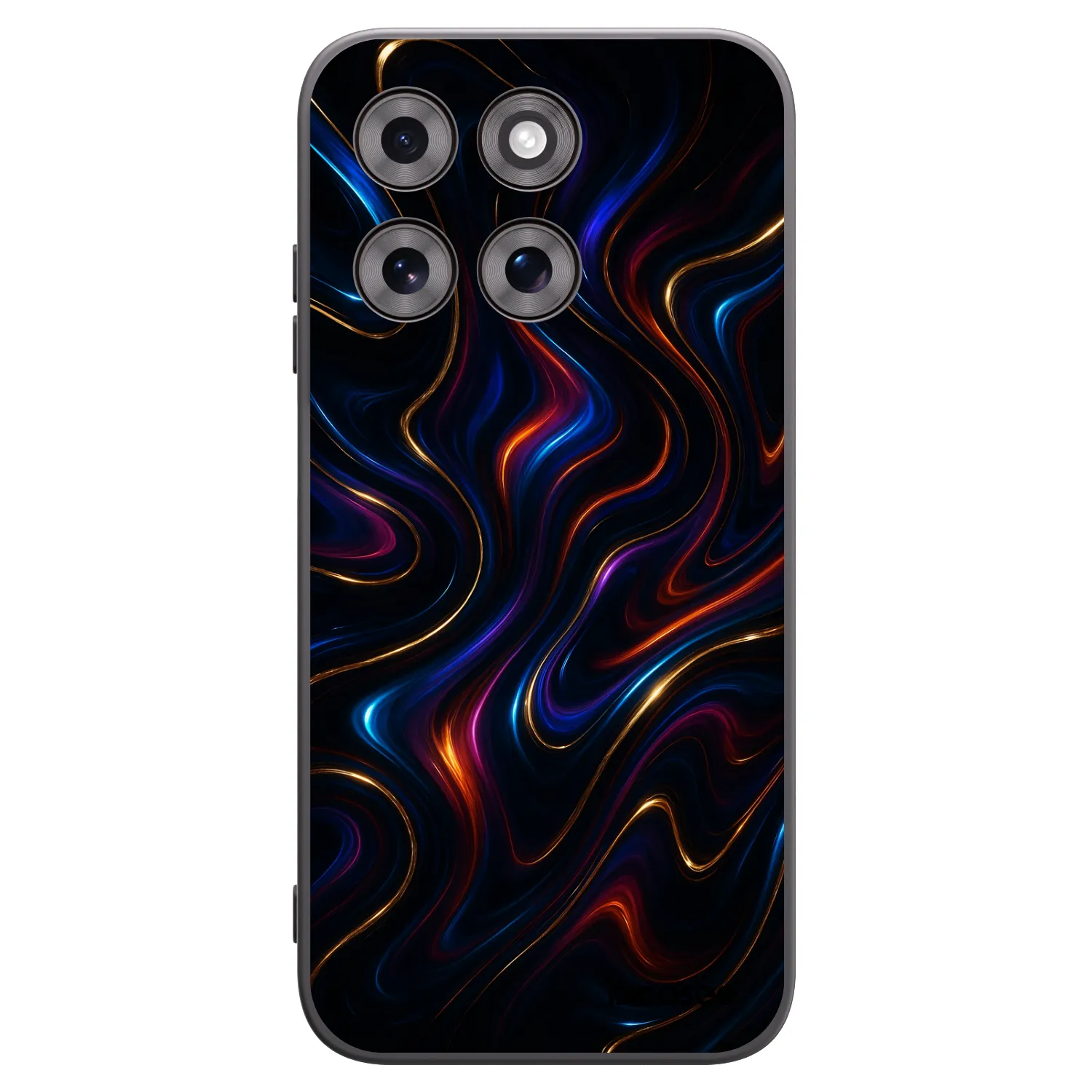 Picasee Μαύρη θήκη σιλικόνης για Motorola Moto G77 - Noir