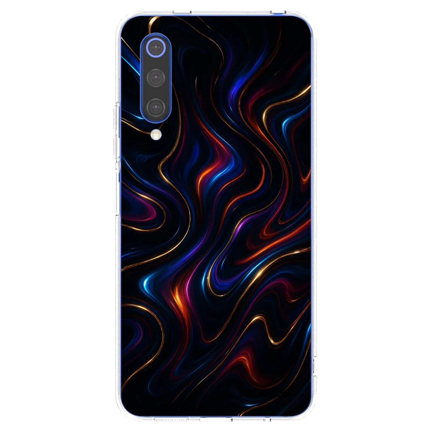 Picasee διαφανής θήκη σιλικόνης Xiaomi Mi 9 SE - Noir