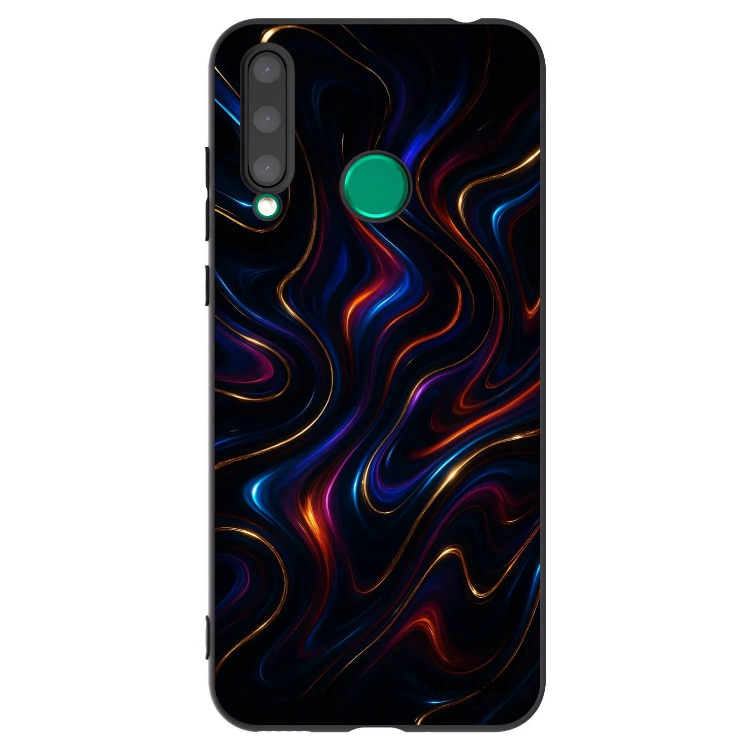 Picasee Μαύρη θήκη σιλικόνης για Honor 20 Lite - Noir