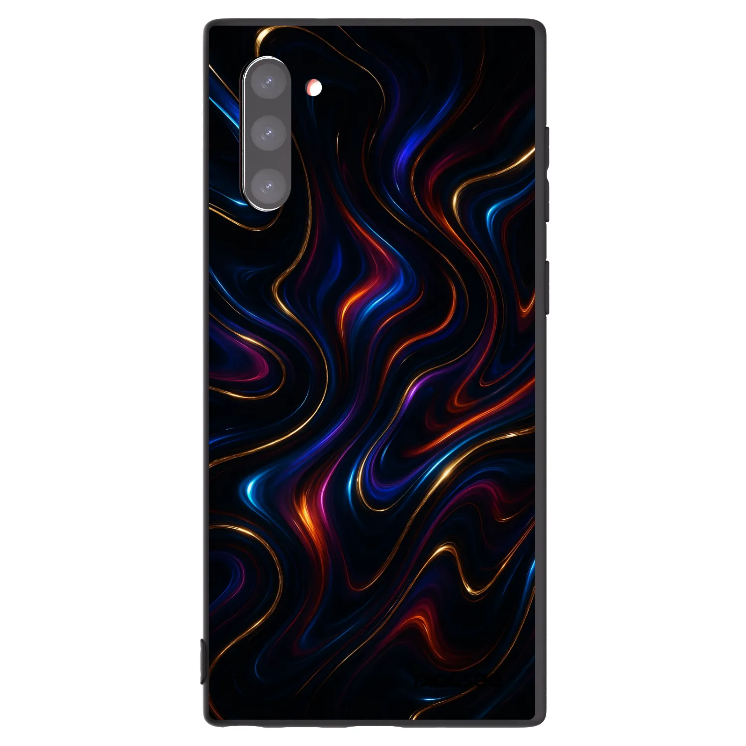 Picasee Μαύρη θήκη σιλικόνης για Samsung Galaxy Note 10 N970F - Noir