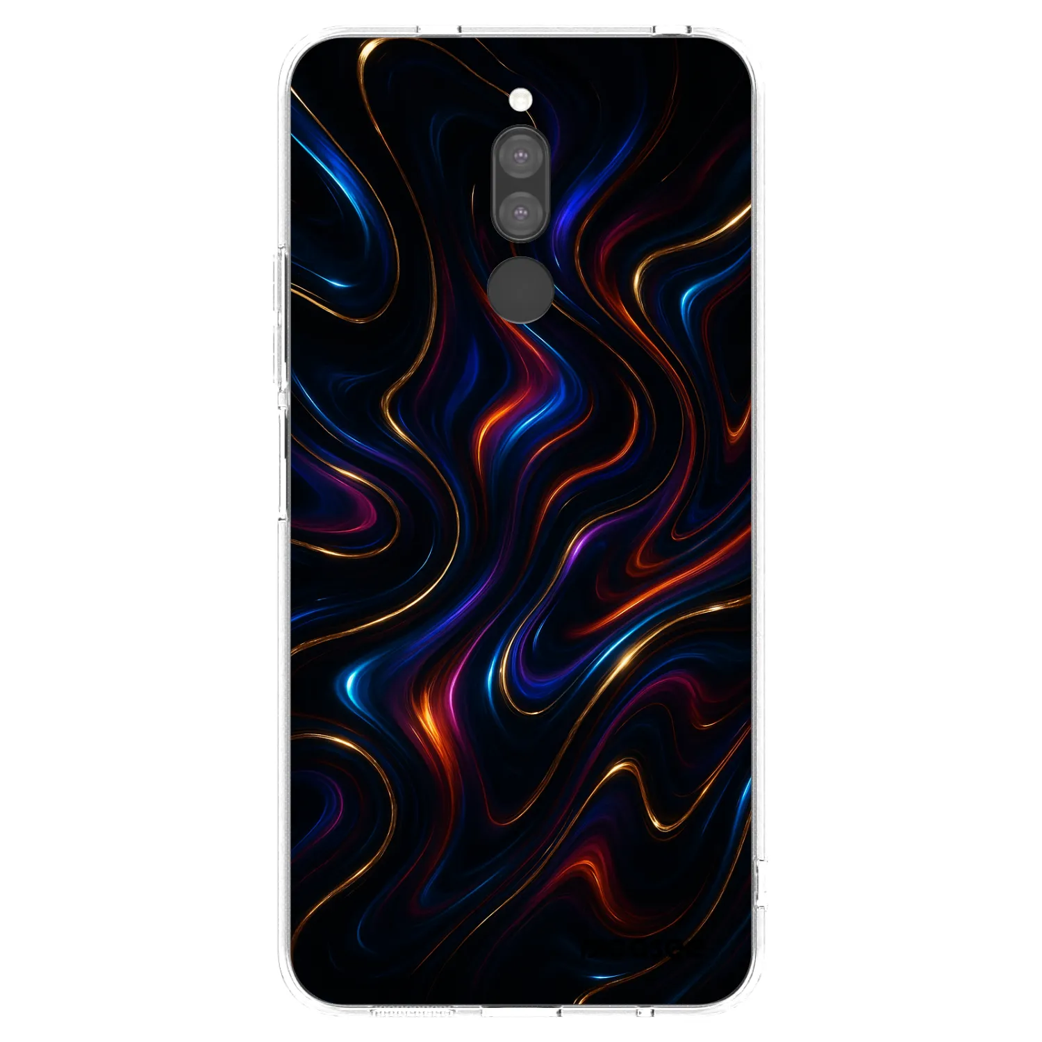 Picasee διαφανής θήκη σιλικόνης Xiaomi Redmi 8 - Noir