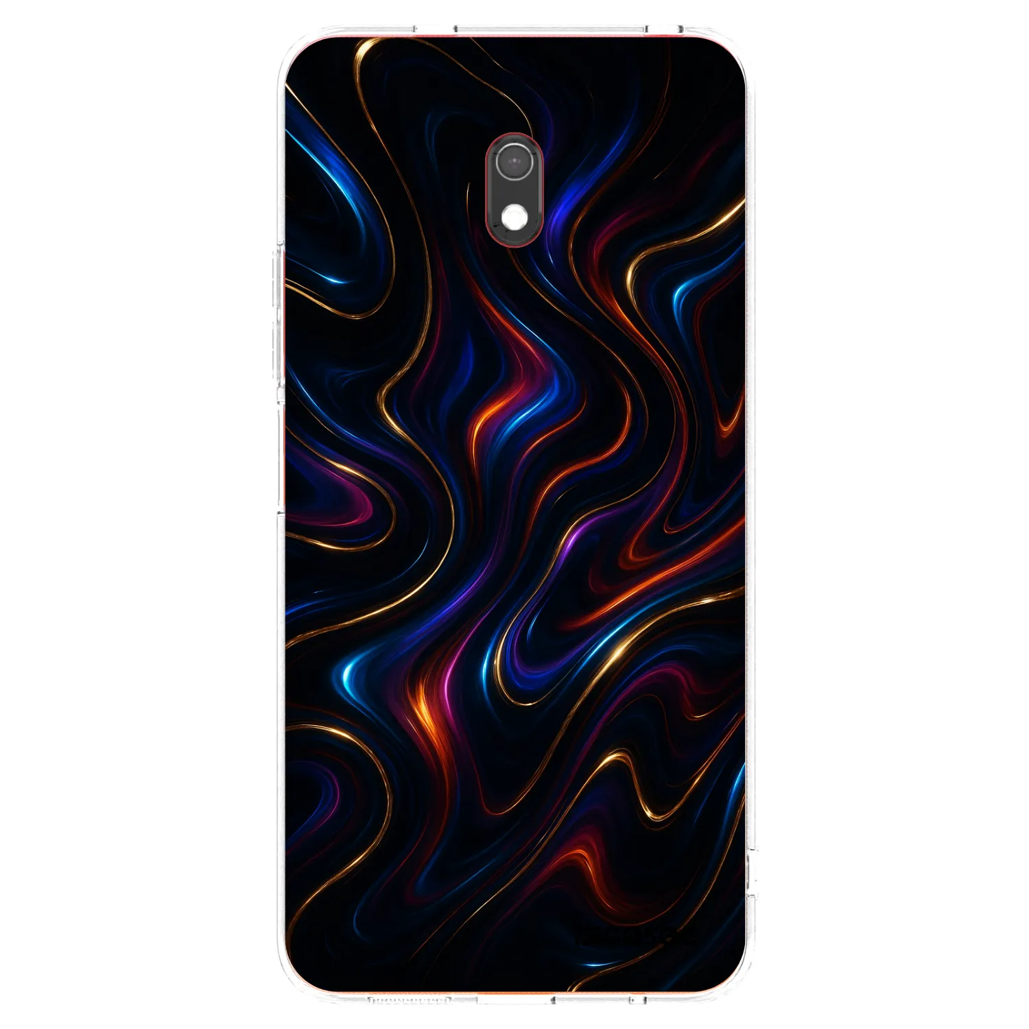 Picasee διαφανής θήκη σιλικόνης Xiaomi Redmi 8A - Noir