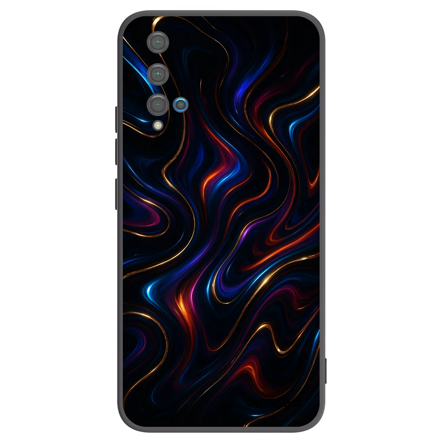 Picasee Μαύρη θήκη σιλικόνης για Huawei Nova 5T - Noir
