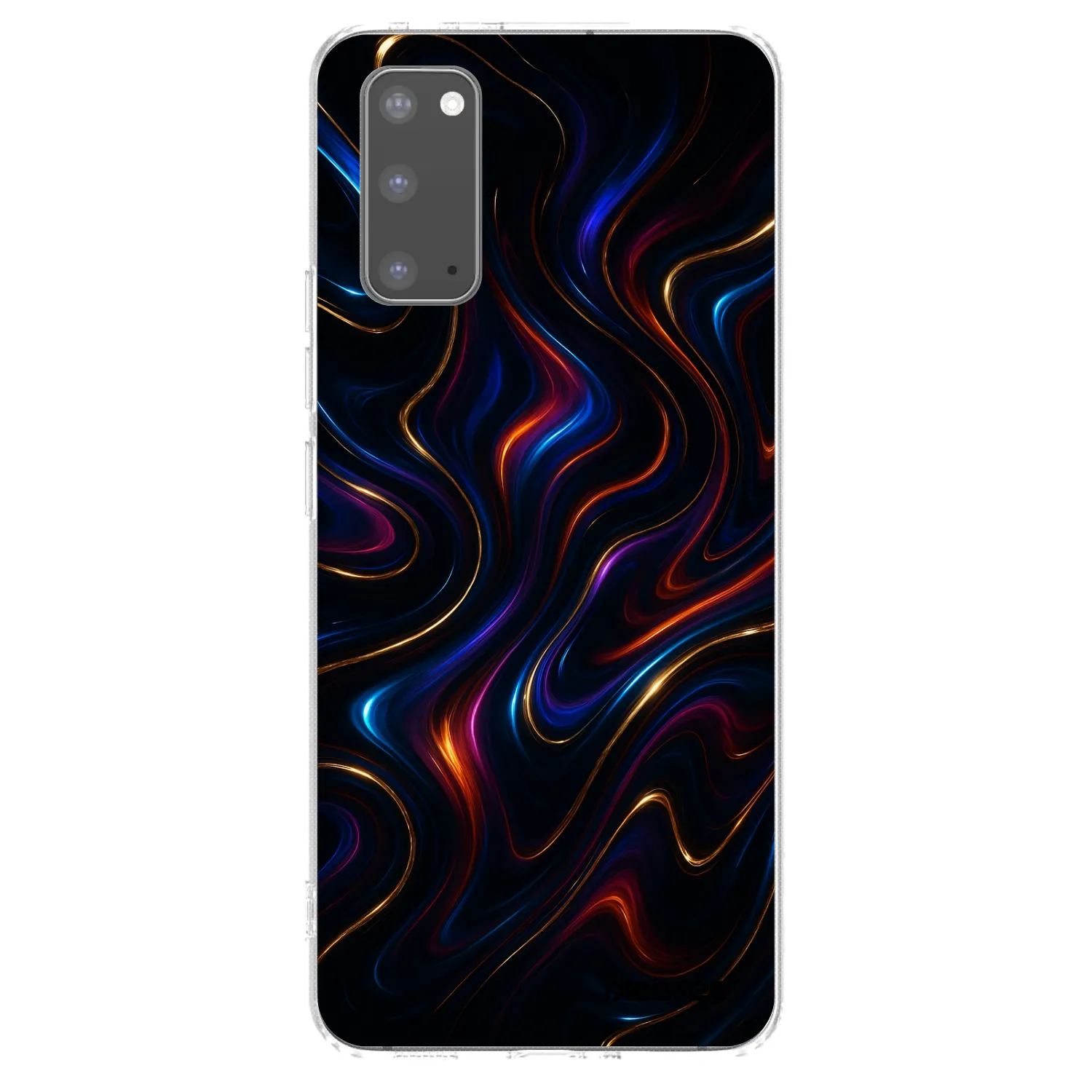 Picasee διαφανής θήκη σιλικόνης Samsung Galaxy S20 G980F - Noir