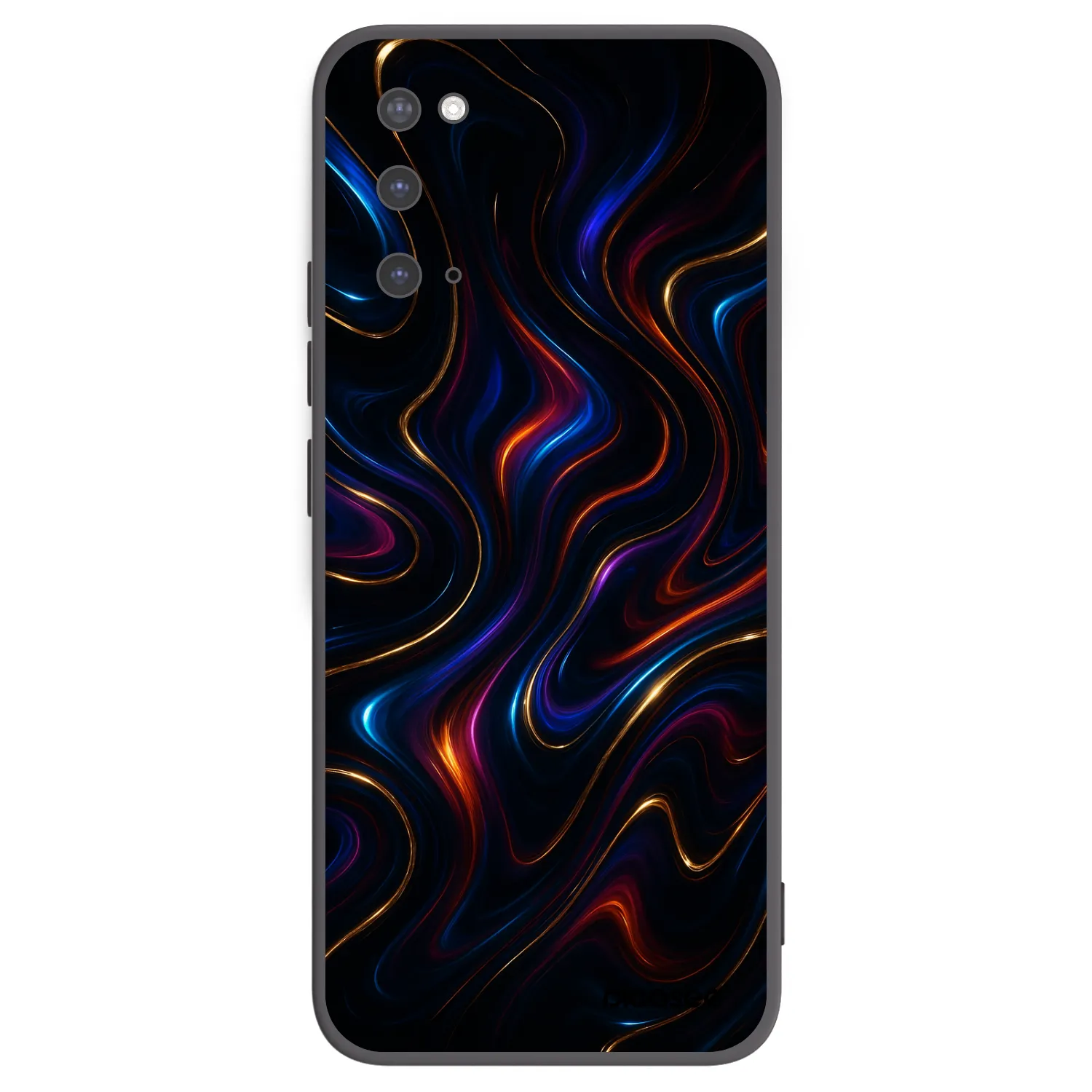 Picasee Μαύρη θήκη σιλικόνης για Samsung Galaxy S20 G980F - Noir