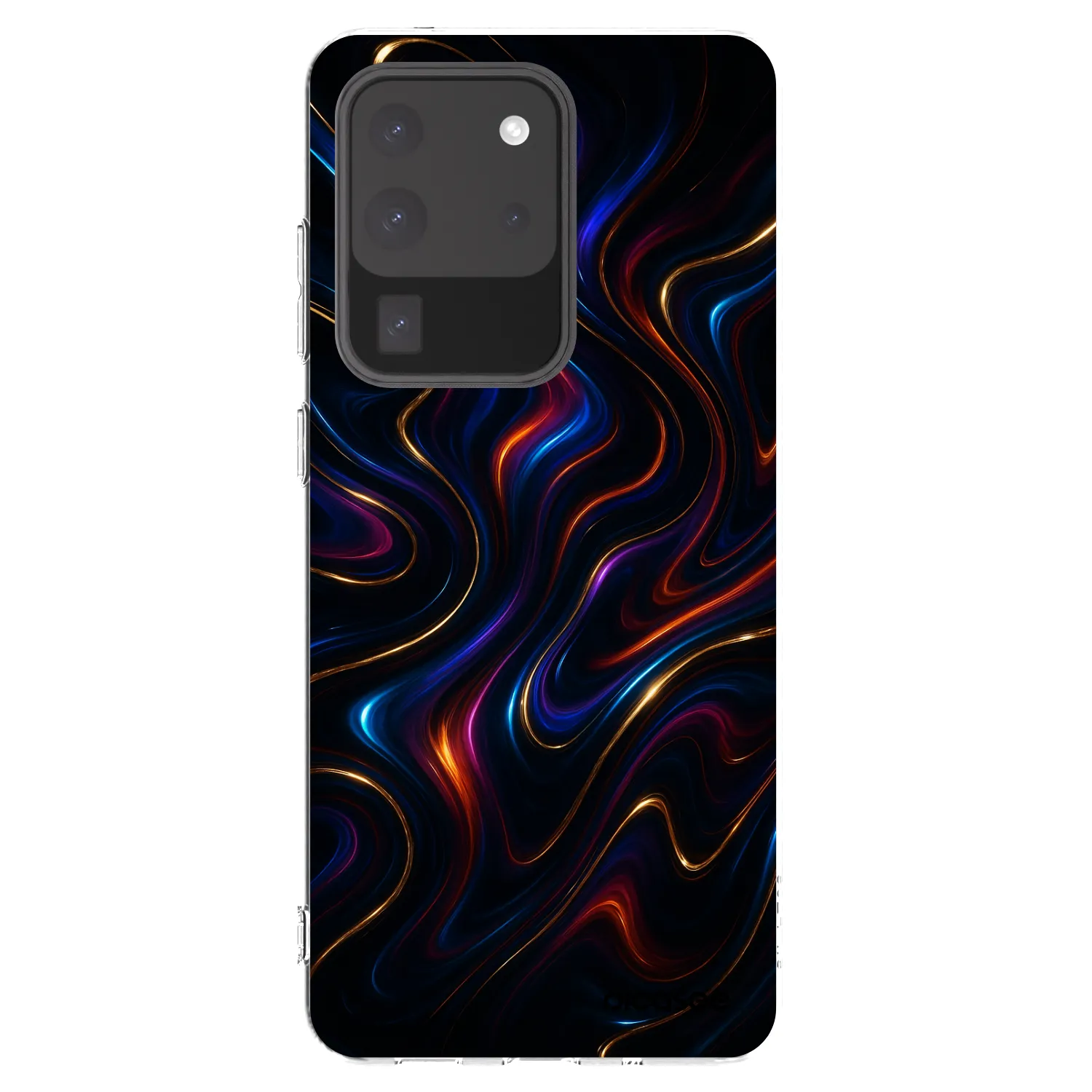 Picasee διαφανής θήκη σιλικόνης Samsung Galaxy S20 Ultra 5G G988F - Noir