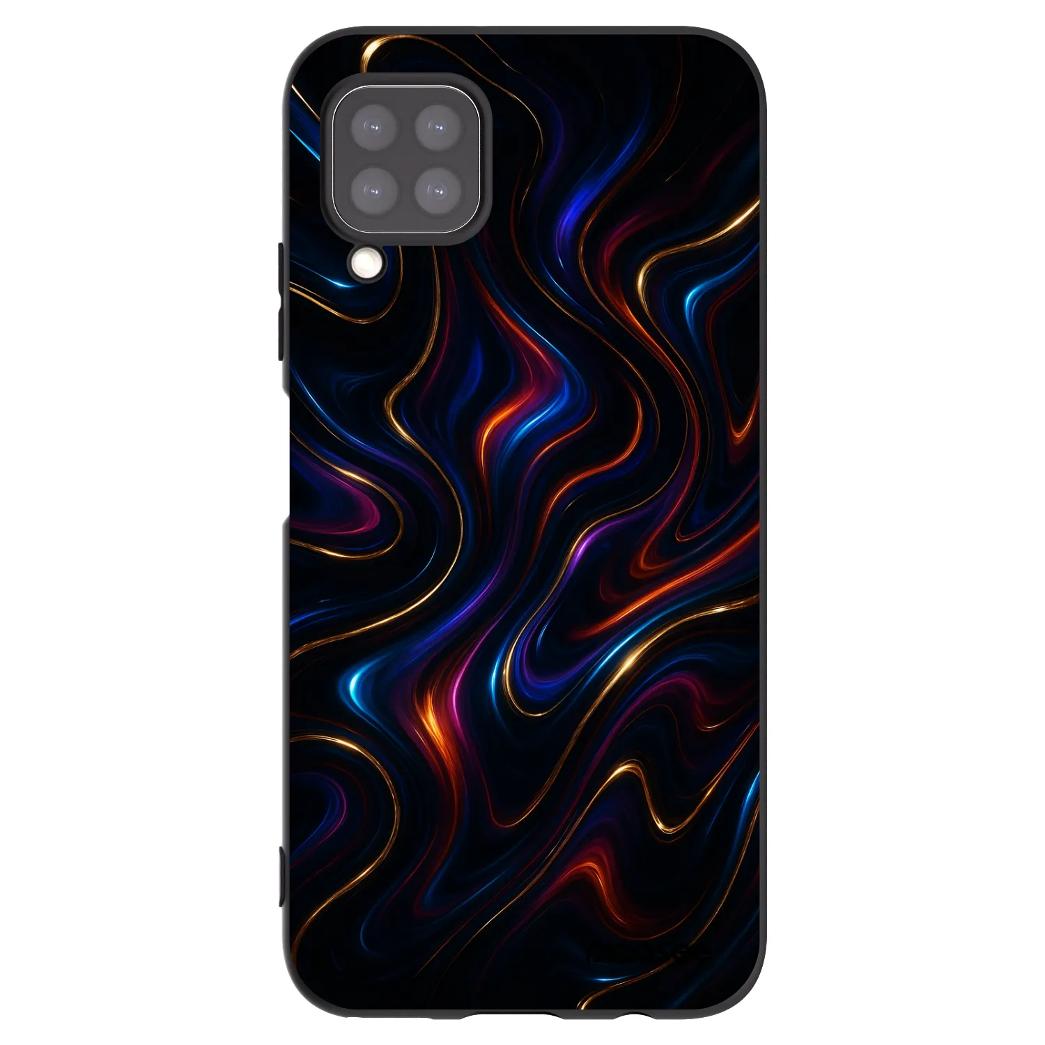 Picasee Μαύρη θήκη σιλικόνης για Huawei P40 Lite - Noir