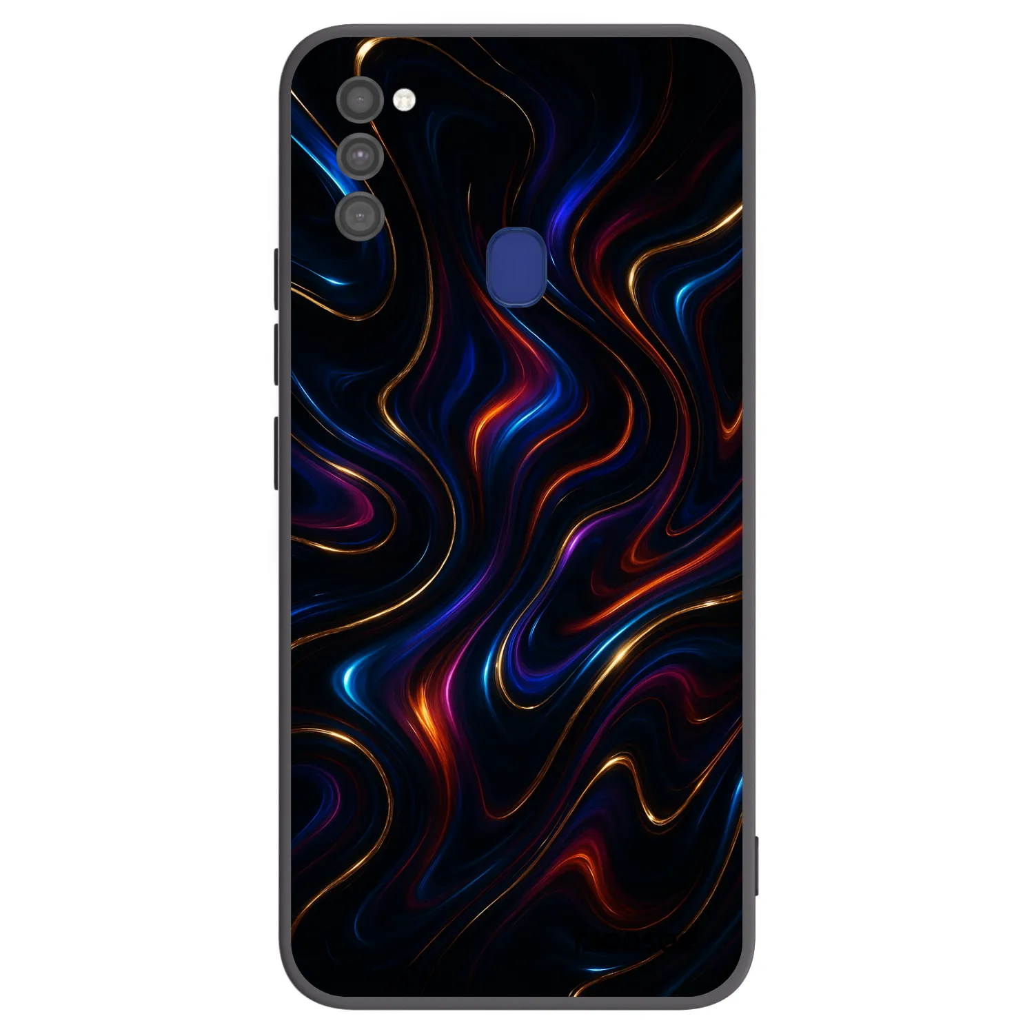 Picasee Μαύρη θήκη σιλικόνης για Samsung Galaxy M21 M215F - Noir