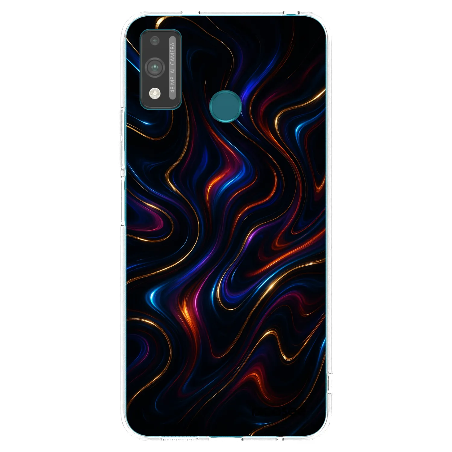 Picasee διαφανής θήκη σιλικόνης Honor 9X Lite - Noir
