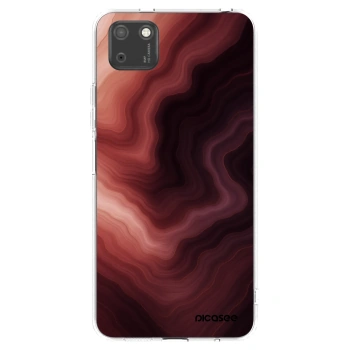 Picasee διαφανής θήκη σιλικόνης Huawei Y5P - Rouge