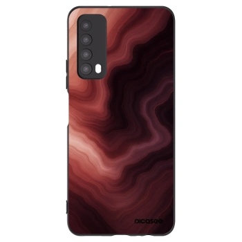 Picasee Μαύρη θήκη σιλικόνης για Huawei P Smart 2021 - Rouge