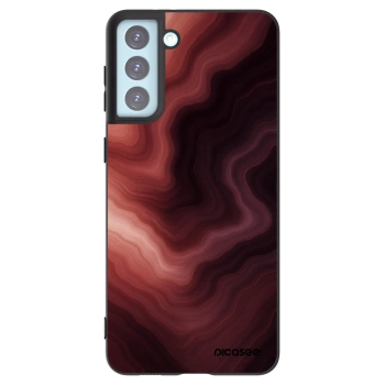 Picasee Μαύρη θήκη σιλικόνης για Samsung Galaxy S21+ 5G G996F - Rouge