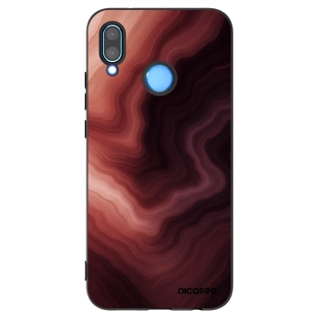 Picasee Μαύρη θήκη σιλικόνης για Huawei P20 Lite - Rouge
