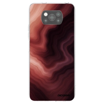Picasee Μαύρη θήκη σιλικόνης για Xiaomi Poco X3 Pro - Rouge