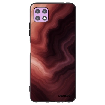 Picasee Μαύρη θήκη σιλικόνης για Samsung Galaxy A22 A226B 5G - Rouge