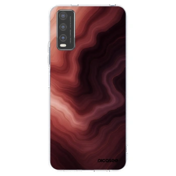 Picasee διαφανής θήκη σιλικόνης Vivo Y20s - Rouge