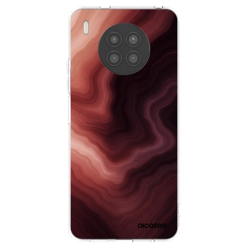 Picasee διαφανής θήκη σιλικόνης Huawei Nova 8i - Rouge