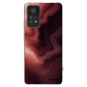 Picasee διαφανής θήκη σιλικόνης Xiaomi Redmi Note 11 Pro 5G - Rouge