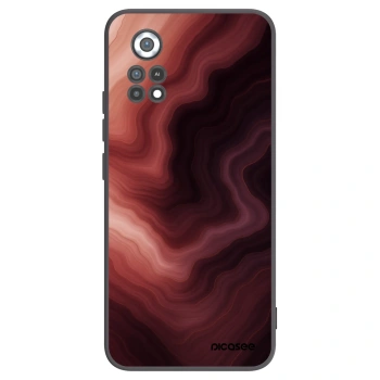 Picasee Μαύρη θήκη σιλικόνης για Xiaomi Poco X4 Pro 5G - Rouge