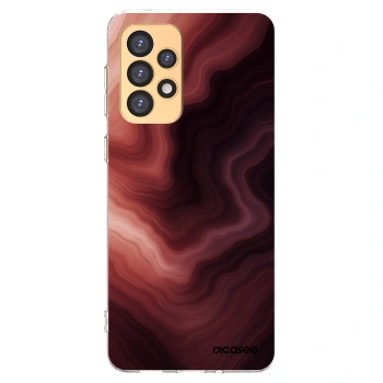 Picasee διαφανής θήκη σιλικόνης Samsung Galaxy A33 5G A336 - Rouge