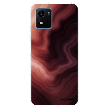 Picasee διαφανής θήκη σιλικόνης Vivo Y01 - Rouge