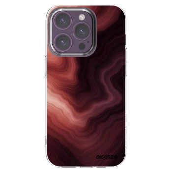 Picasee διαφανής θήκη σιλικόνης Apple iPhone 14 Pro - Rouge