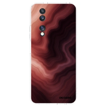 Picasee διαφανής θήκη σιλικόνης Honor 70 - Rouge