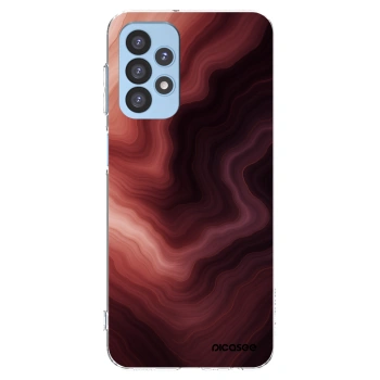 Picasee διαφανής θήκη σιλικόνης Samsung Galaxy A23 A235F 4G - Rouge