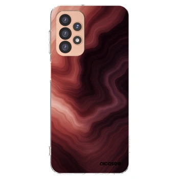 Picasee διαφανής θήκη σιλικόνης Samsung Galaxy A23 A236B 5G - Rouge
