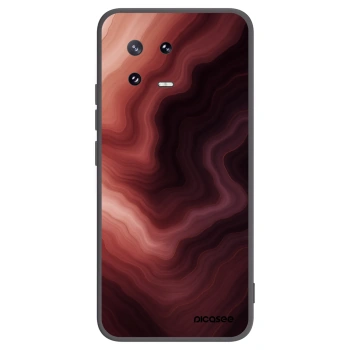 Picasee Μαύρη θήκη σιλικόνης για Xiaomi 13 Pro - Rouge