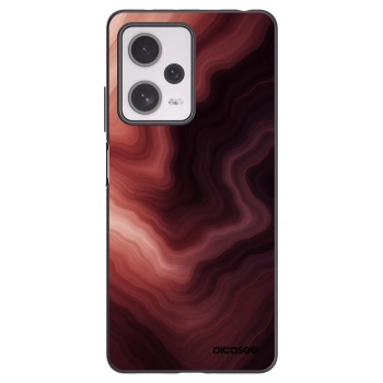 Picasee Μαύρη θήκη σιλικόνης για Xiaomi Redmi Note 12 Pro+ 5G - Rouge