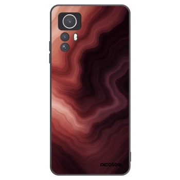Picasee Μαύρη θήκη σιλικόνης για Xiaomi Redmi Note 12S - Rouge