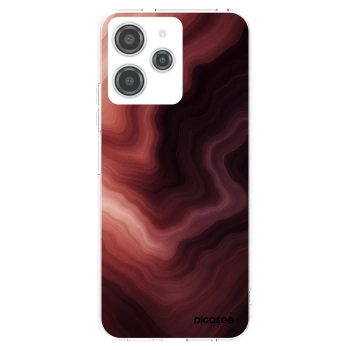 Picasee διαφανής θήκη σιλικόνης Xiaomi Redmi 12 4G - Rouge