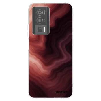Picasee διαφανής θήκη σιλικόνης Xiaomi Poco F5 Pro 5G - Rouge