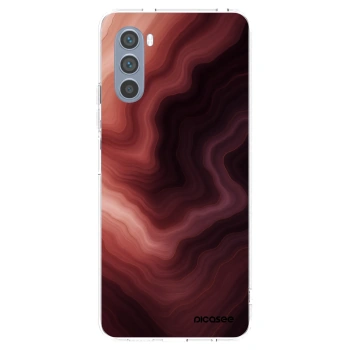 Picasee διαφανής θήκη σιλικόνης Motorola Moto G62 - Rouge
