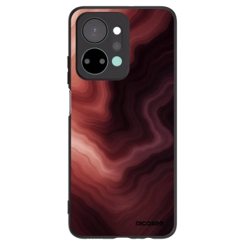 Picasee Μαύρη θήκη σιλικόνης για Honor X7a - Rouge