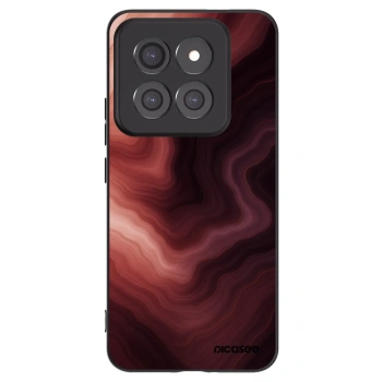Picasee Μαύρη θήκη σιλικόνης για Xiaomi 14 Pro - Rouge