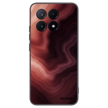 Picasee Μαύρη θήκη σιλικόνης για Xiaomi Poco X6 Pro - Rouge