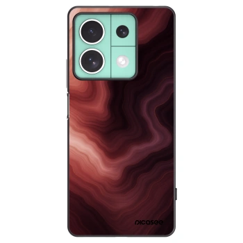 Picasee Μαύρη θήκη σιλικόνης για Xiaomi Redmi Note 13 5G - Rouge