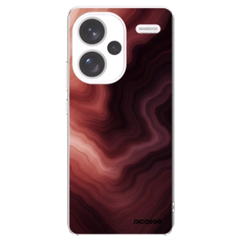 Picasee διαφανής θήκη σιλικόνης Xiaomi Redmi Note 13 Pro+ 5G - Rouge