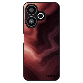 Picasee Μαύρη θήκη σιλικόνης για Xiaomi Redmi 13 4G - Rouge