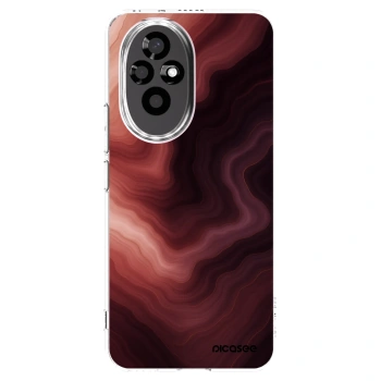 Picasee διαφανής θήκη σιλικόνης Honor 200 Pro 5G - Rouge