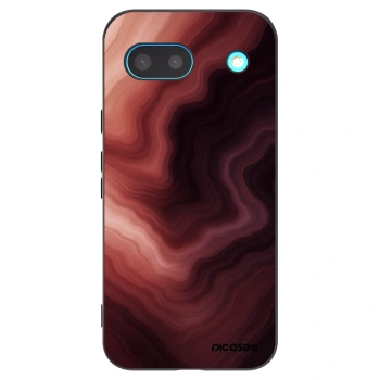 Picasee Μαύρη θήκη σιλικόνης για Google Pixel 8a - Rouge