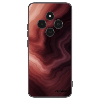 Picasee Μαύρη θήκη σιλικόνης για Xiaomi Poco C75 - Rouge