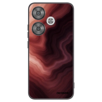 Picasee Μαύρη θήκη σιλικόνης για Xiaomi Poco F6 - Rouge