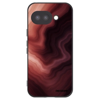 Picasee Μαύρη θήκη σιλικόνης για Google Pixel 9a - Rouge